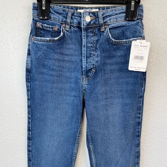 NWT We The Free Button Fly Jeans Size 25 - Picture 2 of 8